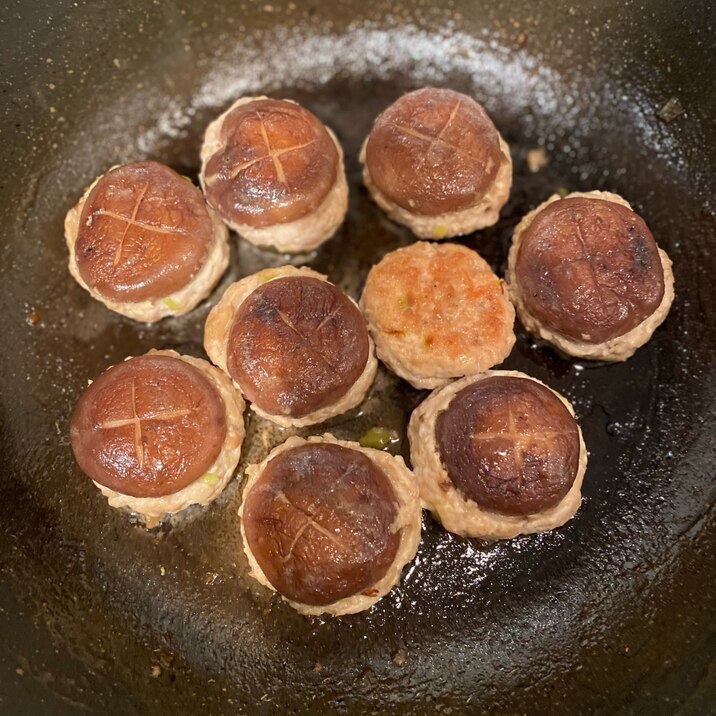 椎茸つくね〜白米のおかずに最適！マヨポン味〜